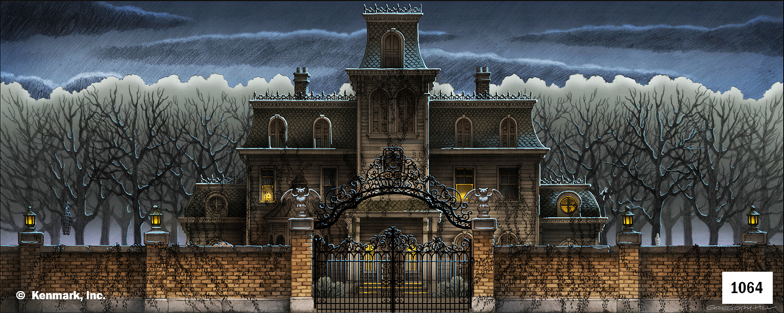 The New Addams Family House   1064 AddamsFamilyHouse Light 20x50 